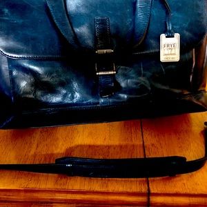 Frye Navy Blue Business Tote